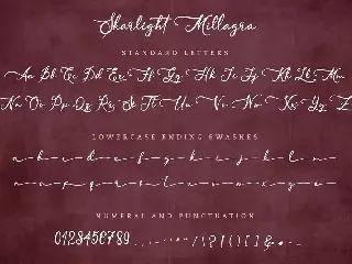 Skarlight Millagra - Modern Script Font