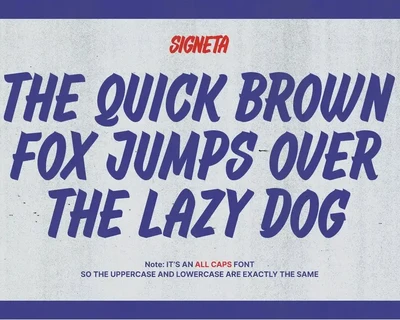 Signeta - Vintage Sign Painting Font