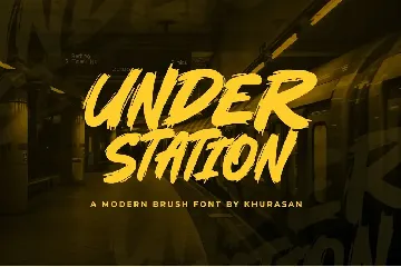 Under Station font