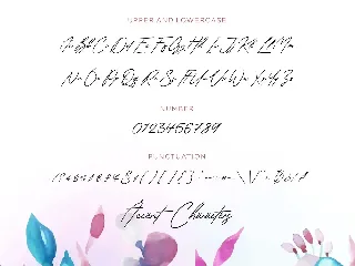 Gardenia Summer Signature Font