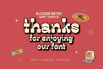 Bungire Retro â€“ Serif Retro Font