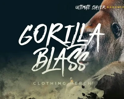Ultimate Slayer - Handbrush Font