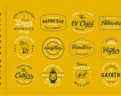 Greatly Font Duo + Logo Templates