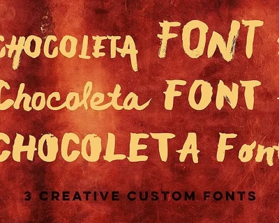 Chocoleta font