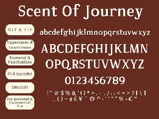 Scent of Journey Font Duo