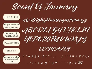 Scent of Journey Font Duo