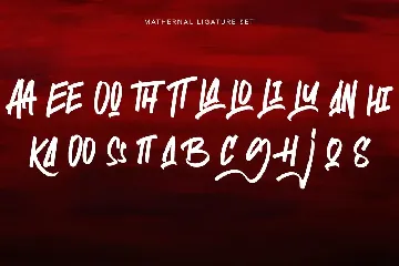 Mathernal Street Calligraphic Font