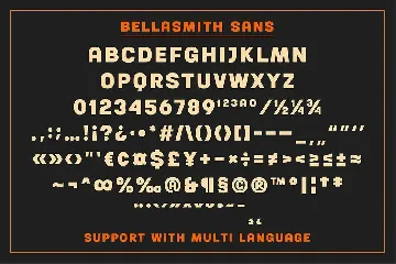 Bellasmith font