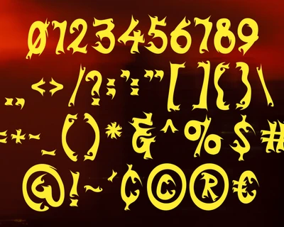 Chased Kobold - A Modern Spooky Font