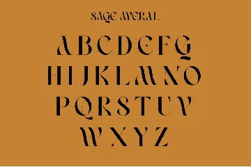 Sage Averal | Groovy font