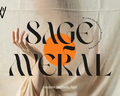 Sage Averal | Groovy font