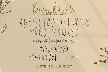 Bring Romantic font