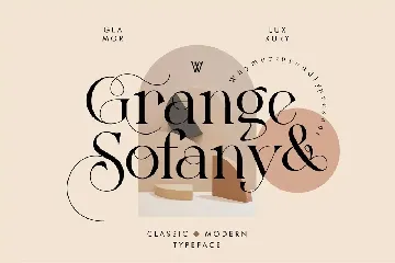 Grange Sofany font