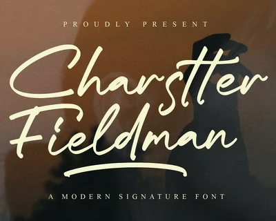 Charstter Fieldman Modern Signature Font
