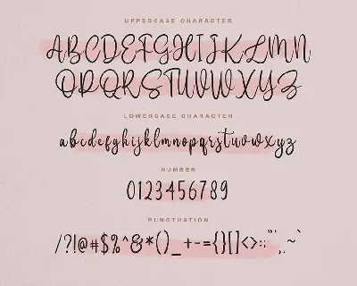 Santya - Sexy Script font