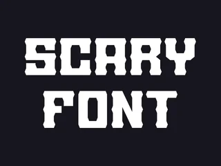 Supper Haunted font