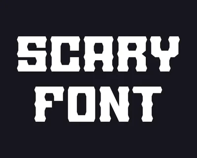 Supper Haunted font