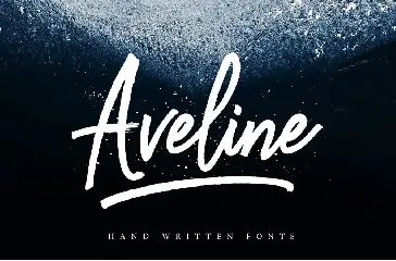 Aveline Script font
