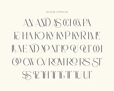 Shaun Gilchrist Luxury Serif font
