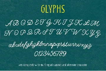 Grizella Sans abd Script font