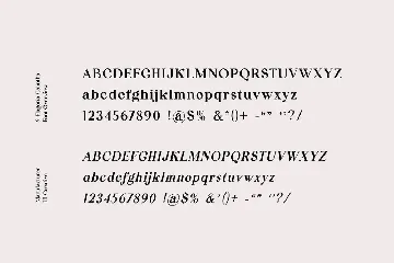 Flagoria Caintha Serif Font Family