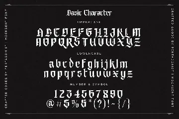 Mockgent | Blackletter Font