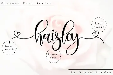 Haisley - Lovely Script Font