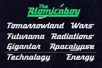 Atomicaboy font