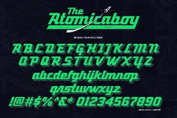 Atomicaboy font