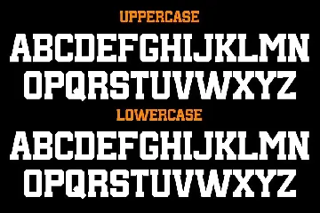 Desporm - Sport Display Typeface font