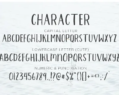 Aprils and Extras -  Logo Font