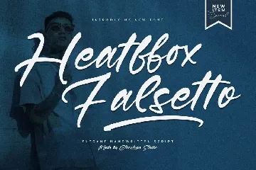 Heatffox Falsetto Elegant Handwritten Script font