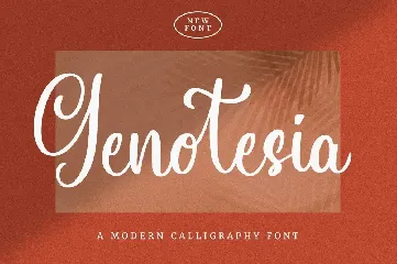 Genotesia - Elegant Font