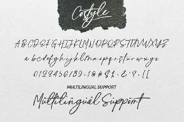 Costyle font