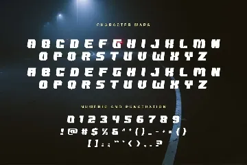 MAXDRIVE- racing gaming font