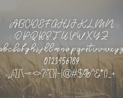 Hinati kalista font