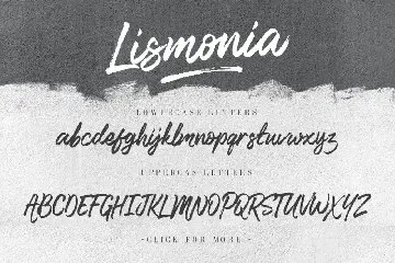 Lismonia font