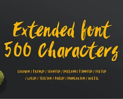 SanÃ¶s Extended Script Font