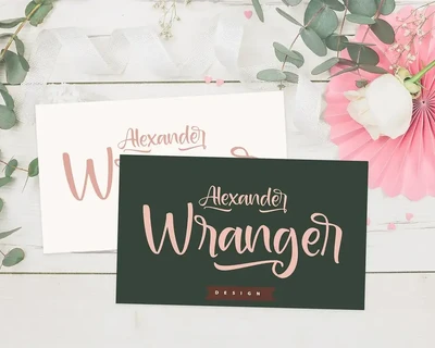 Goldy | Brush Handwriting Font