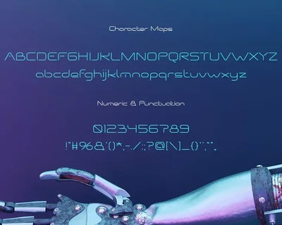 Nextstep: Futuristic Techno Font