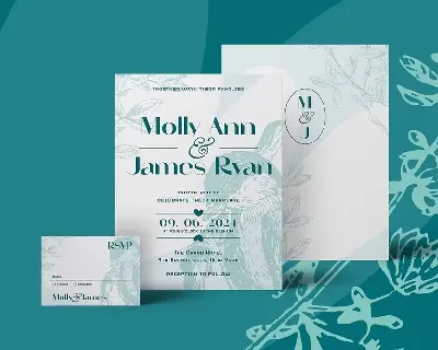 Wedding Font Pairing II