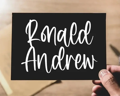 Treatment - Beauty Handwritten Font