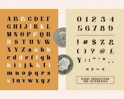 Serif Font - Bageto