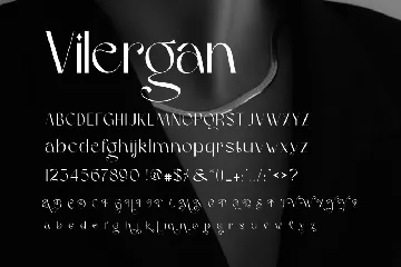 Vilergan Serif Font