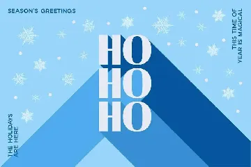 The Christmas fonts