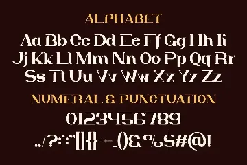 Dagon Scale Font