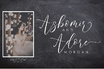 Asdore Script font