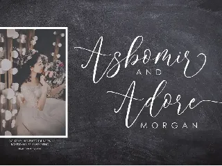 Asdore Script font