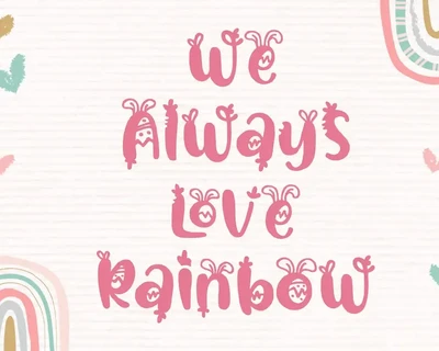 Little Bunny font