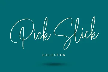 RedChute Modern Script Typeface Handmade Brush font